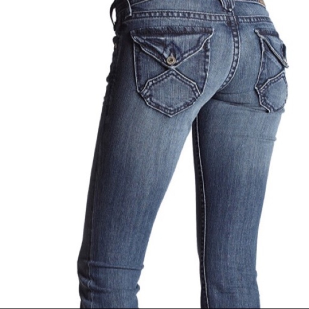 🌃🆕 Denim of Virtue ❉ Justice Flap Pkt Slim Jean - Picture 3 of 8